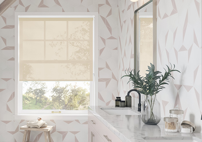 Pompeii Voile, Parchment - Twist&Fit Roller Blind - Image 3